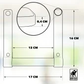 Manda Derisinden Tuvalet Kağıtlığı, Tuvalet Kağıdı Tutacağı Lüx - 5