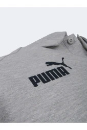 Fenerbahçe Orijinal Puma Gri Polo Yaka Hoca T-Shirt Ahşap Kutulu - 3