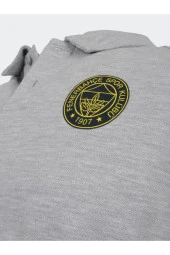 Fenerbahçe Orijinal Puma Gri Polo Yaka Hoca T-Shirt Ahşap Kutulu - 4