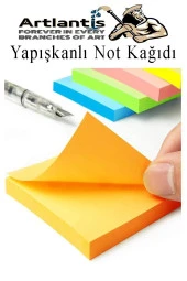 Yapışkanlı Not Kağıdı 6 Renk 450 Sayfa 1 Paket Envai Küp Blok Yapışkanlı Postit 75x75 mm Renkli - 2
