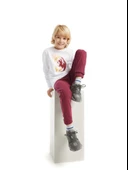 Galatasaray Orijinal Aslan Baskılı Beyaz Çocuk Sweat C232149 - 5