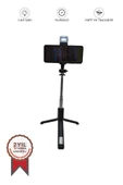 Torima Q07 Led Işıklı Kumandalı  Çok Amaçlı Tripod Selfie Çubuğu Anroid İos Uyumlu - 1