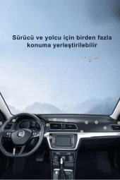 CC150 360 Derece Ayarlanabilir Yapışkanlı Mıknatıslı Araç Tutucu thumbnail 5