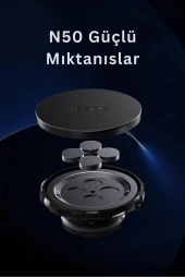 CC153 2in1 Izgara Klipsli ve Yapışkanlı 360 Derece Ayarlanabilir Manyetik Magsafe Araç Tutucu thumbnail 3