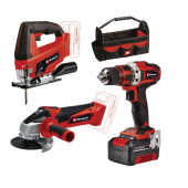Einhell TE-TK 18/3 Li Kit (JS+CD+AG), Akülü Kombo Set - 4257241 - 1