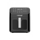 Robogil Af-19d Airfryer Xxl 6.5lt Halojen Lambalı Cam Kapaklı Sıcak Hava Fritözü - 5