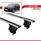 Peugeot 3008 2016-2020 Arası ile uyumlu ACE-4 Ara Atkı Tavan Barı GRİ - 1