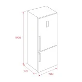 Teka Rbf 78725 Gwh Eu No Frost Beyaz Solo Buzdolabı - 7