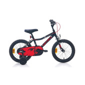 Carraro Red Eagle 16 jant Vitessiz Çocuk Bisikleti (Mat Siyah Kırmızı) - 1