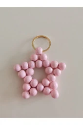 MİNİK ADIMLAR Ahşap Yıldız Anahtarlık - 2