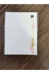 MİNİK ADIMLAR 50 Adet Kum Boncuk Papatya Bileklik - 3