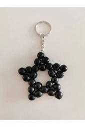 MİNİK ADIMLAR Ahşap Yıldız Anahtarlık - 2