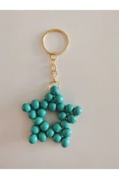 MİNİK ADIMLAR Ahşap Yıldız Anahtarlık thumbnail 2