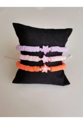 MİNİK ADIMLAR 3 ‘ Lü Fimo Boncuk Bileklik thumbnail 3