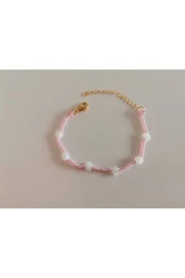 MİNİK ADIMLAR Kum Boncuk Papatya Çocuk Bileklik - 2