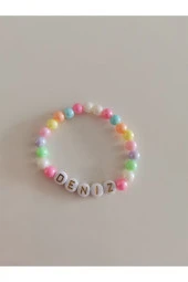 MİNİK ADIMLAR İsimli Çocuk Boncuk Bileklik - 1