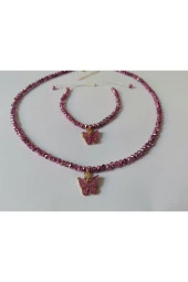 MİNİK ADIMLAR Kristal Kolye & Bileklik - 1