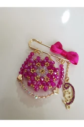 MİNİK ADIMLAR Cevşenli Bebek Yaka & Yastık Ve Beşik İğnesi - 3