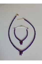 MİNİK ADIMLAR Kristal Kolye & Bileklik - 3