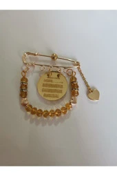 MİNİK ADIMLAR Nazar Ayetli Bebek Yaka Yastık Ve Beşik İğnesi - 4