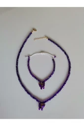 MİNİK ADIMLAR Kristal Kolye & Bileklik - 5