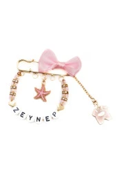 MİNİK ADIMLAR Isme Özel Bebek Yaka Iğnesi - 1