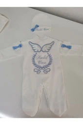 MİNİK ADIMLAR İsme Özel Nakışlı Tulum - 2