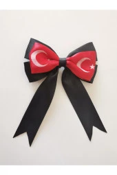 MİNİK ADIMLAR 23 Nisan Tokası Atatürk Ve Imzası Baskılı Özel Tasarım Klipsli - 1