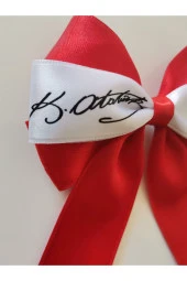 MİNİK ADIMLAR 2 Adet 23 Nisan Tokası Atatürk Ve Imzası Baskılı Özel Tasarım Klipsli - 2