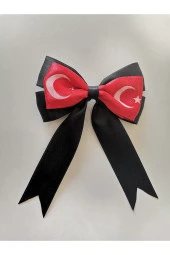 MİNİK ADIMLAR 23 Nisan Tokası Atatürk Ve Imzası Baskılı Özel Tasarım Klipsli - 3