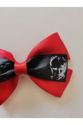 MİNİK ADIMLAR 23 Nisan Tokası Atatürk Ve Imzası Baskılı Özel Tasarım Klipsli - 3