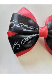 MİNİK ADIMLAR 23 Nisan Tokası Atatürk Ve Imzası Baskılı Özel Tasarım Klipsli - 2