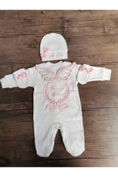 MİNİK ADIMLAR Isme Özel Melek Kantlı Tulum Seti - 1