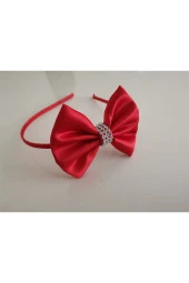 MİNİK ADIMLAR 2 Adet Kırmızı Taşlı Lohusa Tacı - 4