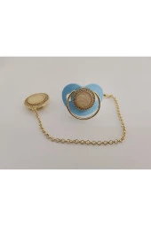 MİNİK ADIMLAR Zirkon Taşlı Emzik Ve Zirkon Taşlı Emzik Zinciri - 1