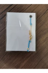 MİNİK ADIMLAR 10 Adet Kum Boncuk Papatya Bileklik thumbnail 3