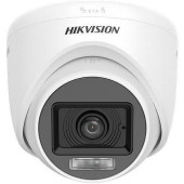 Hikvision DS-2CE76D0T-EXLPF TVI 1080P-2MP 2.8mm Sabit Lensli Dual Light Dome Kamera - 1