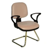 Türksit Kozmo Bekleme Koltuğu Z Ayak Krem - 1