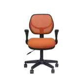 Türksit 804 File Çalışma Koltuğu Plastik Ayak Turuncu - 1