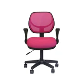Türksit 804 File Çalışma Koltuğu Plastik Ayak Pembe - 1