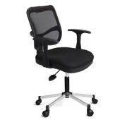 Türksit 807 File Çalışma Koltuğu Metalik Gri Boyalı Ayak Siyah - 1