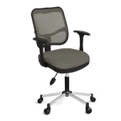 Türksit 807 File Çalışma Koltuğu Metalik Gri Boyalı Ayak Gri - 1