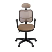 Türksit 817 File Çalışma Koltuğu Plastik Ayak Krem - 1