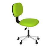 Türksit Eko Kolçaksız Çalışma Koltuğu Metalik Gri Boyalı Ayak F,Yeşil - 1