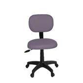 Türksit Eko Kolçaksız Çalışma Koltuğu Plastik Ayak Gri - 1