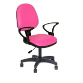Türksit Kozmo Şef Çalışma Koltuğu Deri Pembe - 1