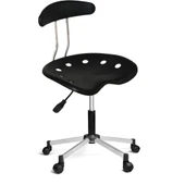 Türksit Nil Sandalye Metalik Gri Boyalı Ayak Siyah - 1