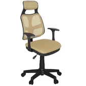 Türksit AS File Çalışma Koltuğu Plastik Ayak Krem - 1