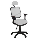 Türksit 817 File Çalışma Koltuğu Plastik Ayak Beyaz - 1