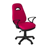 Türksit Lider Müdür Koltuğu Plastik Ayak Pembe - 1